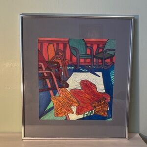 “The End of the Season” Carla Scott Framed Art